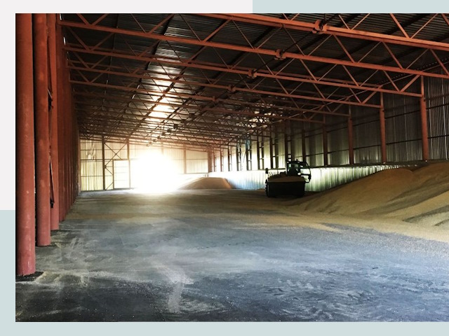 Строительство зернохранилищ в Балакове