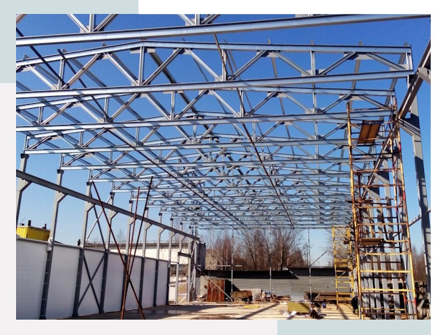 Строительство цехов в Балаково от 611 руб. под ключ