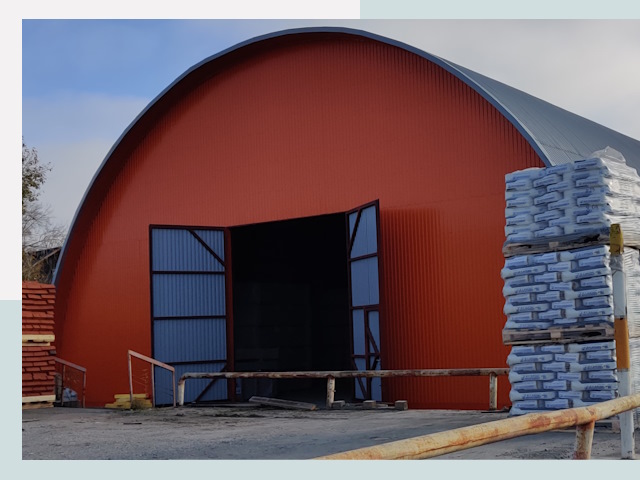 Полукруглые ангары по цене от 611 руб. в Балаково