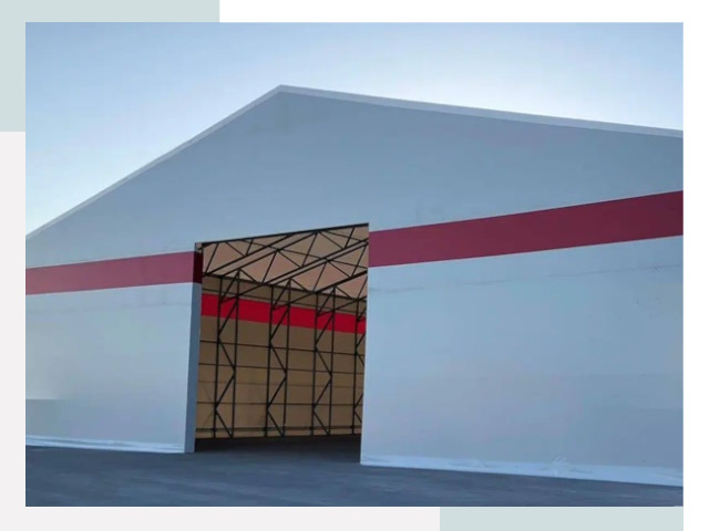 Быстровозводимые ангары в Балакове