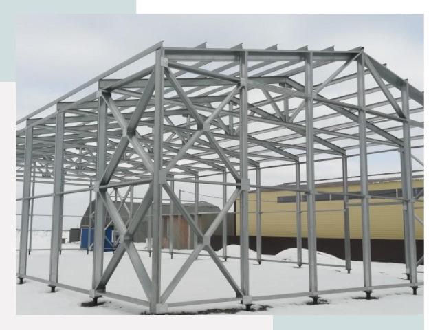 Каркасные ангары в Балакове