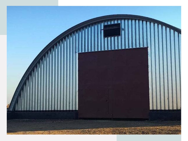 Бескаркасные ангары в Балакове