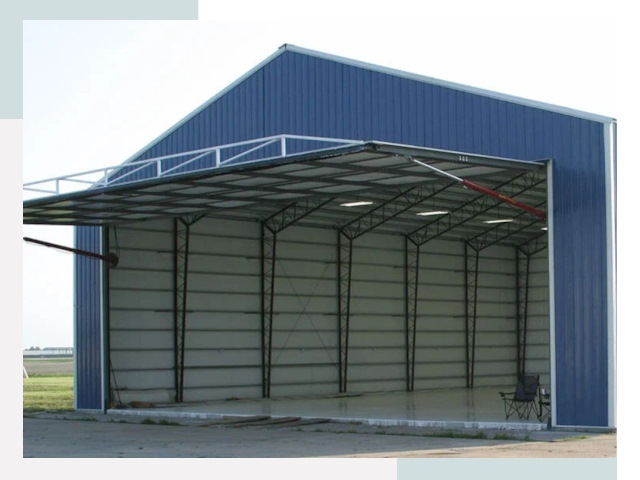 Прямо стенные ангары в Балакове