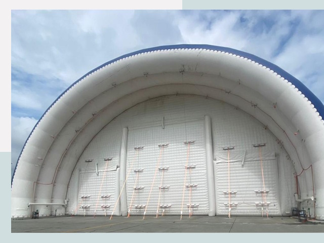 Пневмокаркасные ангары от СтальСтрой-Блк по цене от 611 руб.