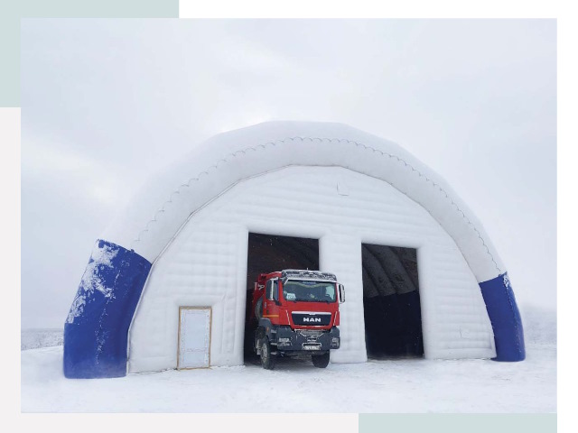 Мобильные ангары в Балакове