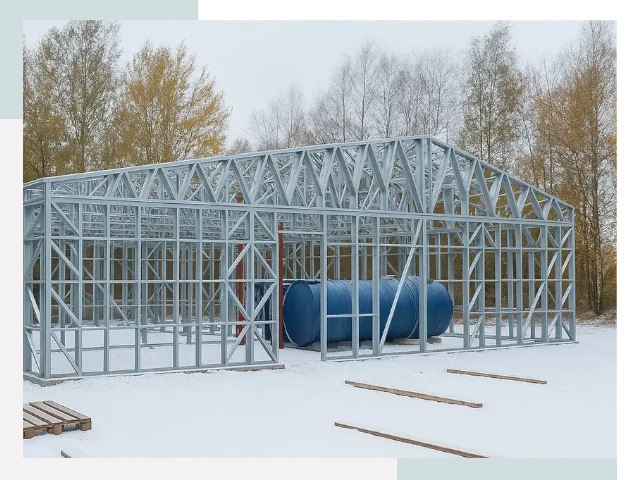 Металлические ангары в Балакове