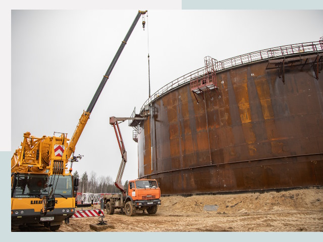 Монтаж резервуаров в Балакове от 611 руб. за м³