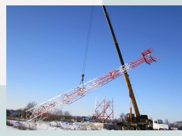 Строительство башен связи в Балакове от 611 руб.