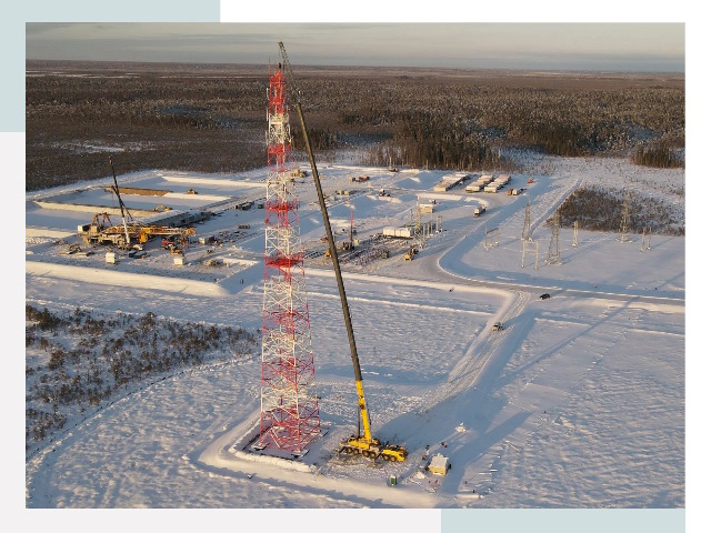 Мачты связи в Балакове