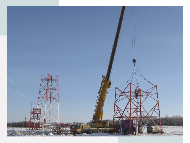 Монтаж вышек связи в Балакове