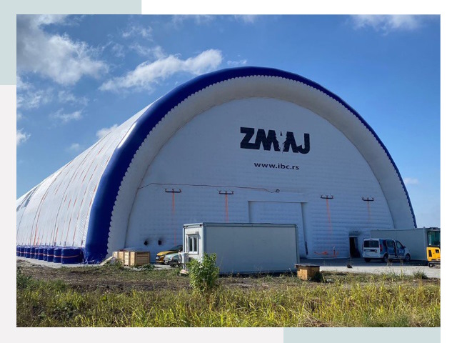 Брендирование ангаров в Балакове