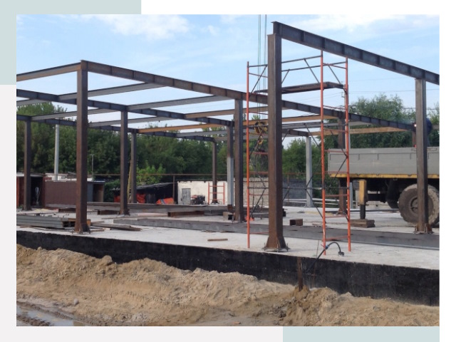 Фундамент для ангаров в Балакове