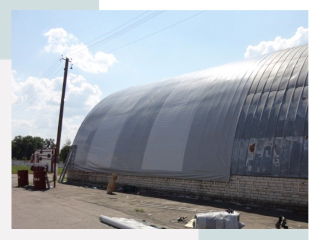 Ремонт ангаров в Балакове