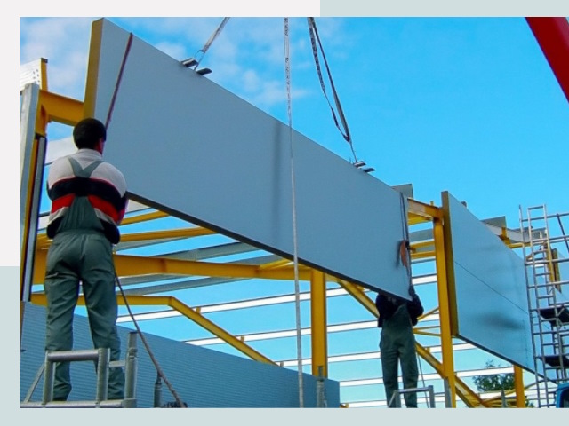 Монтаж сэндвич-панелей в Балакове от 611 руб.