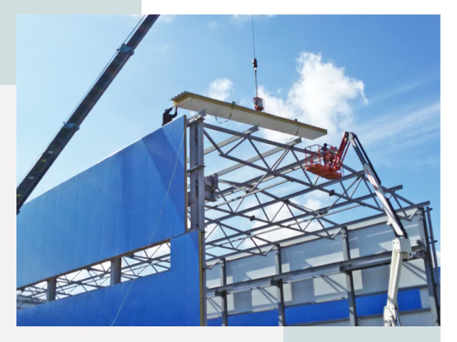 Монтаж сэндвич-панелей в Балакове