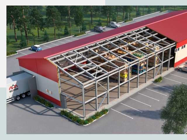 Проектирование ангаров в Балакове от 611 руб.