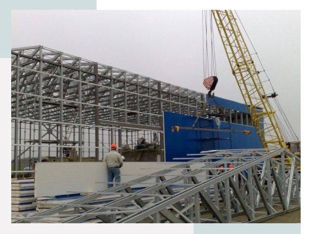 Монтаж ангаров в Балакове